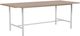 EQ3 Kendall 82'' Oak Top Dining Table with Wide Base-0