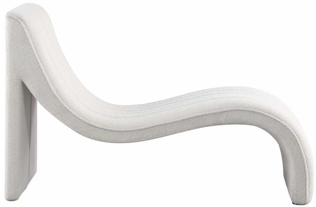 Meridian Furniture Orian Teddy Cream Chaise-2