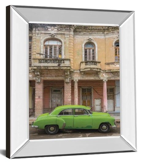 Classy Art Classic Havana by Alan Copson Mirror Framed Wall Art-1