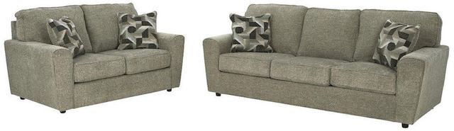 front view of the Cascilla Casual 2-Pc Living Room Set
