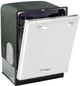Unique® Appliances Classic Retro 24" Marshmallow White Built In Dishwasher-2