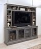 aspenhome® Churchill Smokey Gray 84" Hutch-2