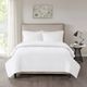 Olliix by 510 Design Otto White King/California King 3 Piece Reversible Coverlet Set-0