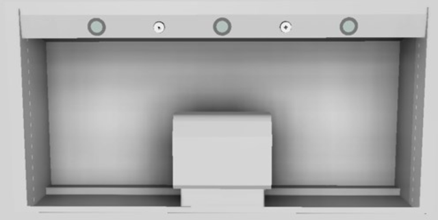 Vent-A-Hood® Designer Series 48" Stainless Steel Wall Mounted Range Hood-3
