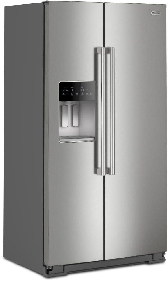 Maytag® 36" 28.3 Cu. Ft. Stainless Steel Side-by-Side Refrigerator-2