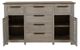 International Furniture Direct Bonfire Light Cream Buffet-2
