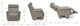 La-Z-Boy® Fulton Walnut Leather Manual Wall Recliner-2