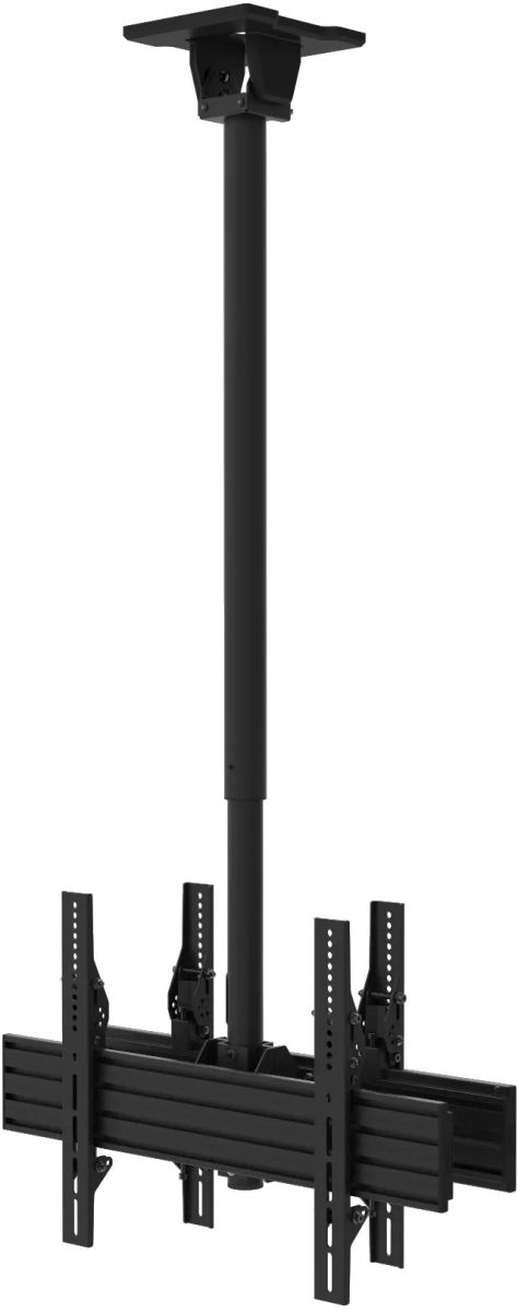 Kanto Black Back to Back Ceiling TV Mount-0