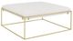 Fairfield® Customizable Soren Brushed Brass Square Ottoman-0