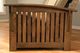 Kodiak Furniture Washington Oregon Trail Java/Rustic Walnut Full Storage Futon with Mattress-4