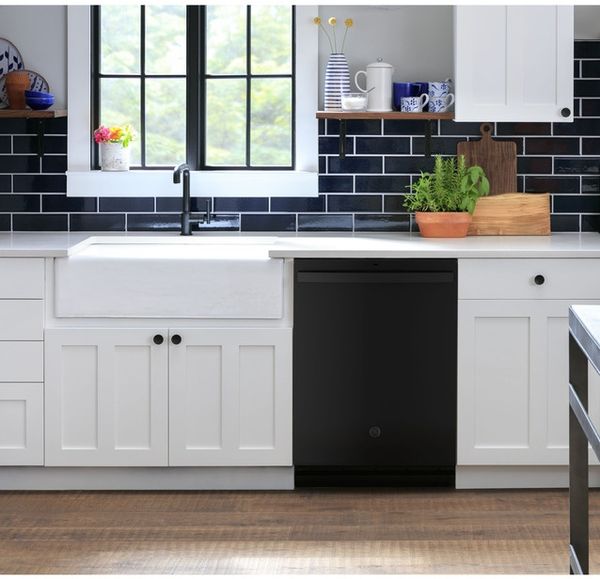 GE 24" Black Built-In Dishwasher