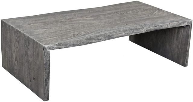 Moe's Home Collection Tyrell Sandblast Grey Coffee Table-2