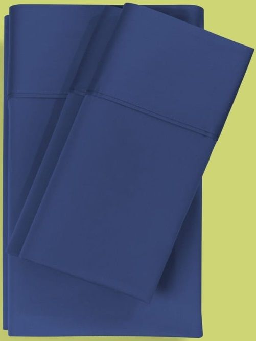 BEDGEAR® Hyper-Cotton™ Navy Split King Sheet Set-2