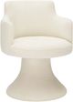 TOV Furniture Jeffree Cream Boucle Swivel Dining Chair-0