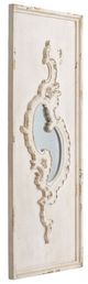 A & B Home Weathered Gray Wall Mirror-0