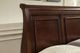 Vaughan-Bassett Reflections Dark Cherry Queen Sleigh Storage Bed-1