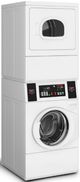 Speed Queen® Commercial 3.4 Cu. Ft. Washer, 7.0 Cu. Ft. Dryer White Stack Laundry-0