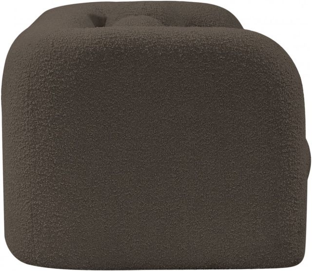 Meridian Furniture Emory Brown Boucle Fabric Loveseat-2