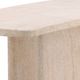 Dovetail Furniture Payson Faux Travertine Concrete Outdoor Dining Table-3