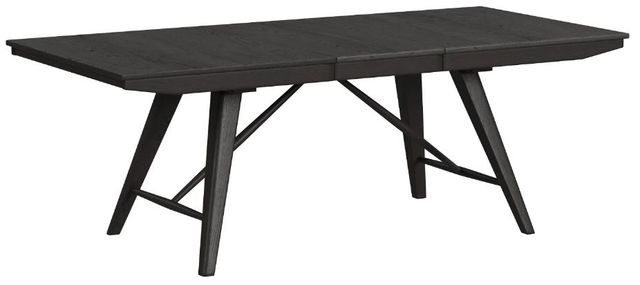 Intercon Bayside Black Trestle Table-0