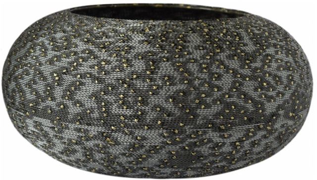 Moe's Home Collection Scorpio Gun Metal Bowl-0