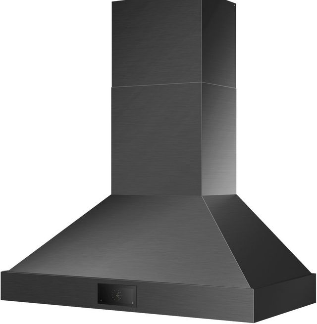 Induction Hardware 48" Black Stainless Steel Wall Mounted Range Hood-1