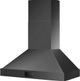 Induction Hardware 48" Black Stainless Steel Wall Mounted Range Hood-1