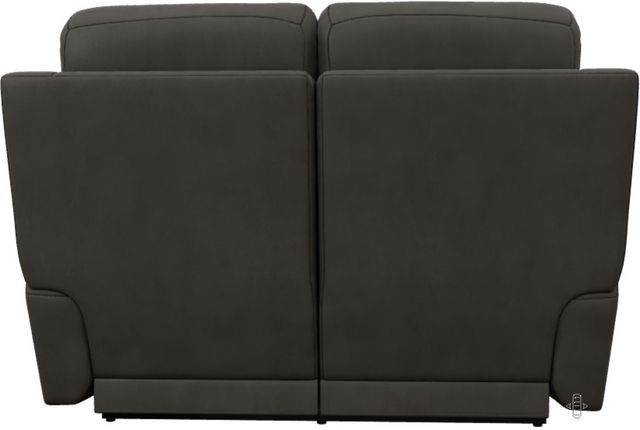La-Z-Boy® Emmons Pewter Power Reclining Loveseat with Headrest and Lumbar-4