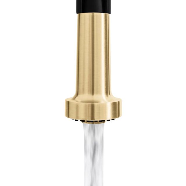 ZLINE Autograph Edition Matte Black Pull Down Spring Single Handle Kitchen Faucet-2
