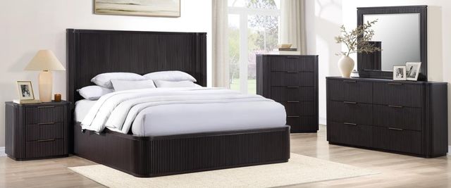Steve Silver Co. Henry 4-Piece Espresso King Bedroom Set | Jarons ...