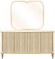 Michael Amini® Scotts Square Light Champagne Sideboard with Mirror-2