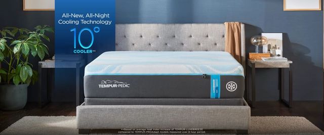 Tempur-Pedic® TEMPUR-LuxeBreeze® 13" TEMPUR-Material™ Soft Smooth Top King Mattress-1