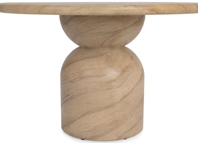 Classic Home Portola Beige Concrete Outdoor Dining Table-3
