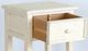 Sunny Designs™ White Sand Side Table with Drawer-1