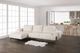 Furniture of America® Baerum Linen White Sectional with Left Chaise-1