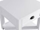 Mazin Furniture Champlain White 1-Drawer End Table-4