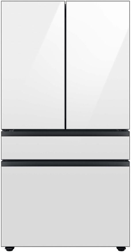 Samsung Bespoke 36" White Glass French Door Refrigerator Middle Panel-4