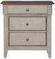 Liberty Furniture Ivy Hollow Dusty Taupe/Weathered Linen Nightstand-2