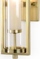 Wildwood Lamps Lancaster Antique Brass Sconce-1