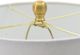 A & B Home Gold/White Lamp-4
