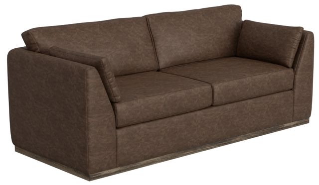 International Furniture Direct Vallarta Chocolate Brown Sofa-0