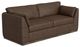 International Furniture Direct Vallarta Chocolate Brown Sofa-0