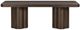 TOV Furniture Bambi Dark Brown 90" Rectangular Dining Table-3