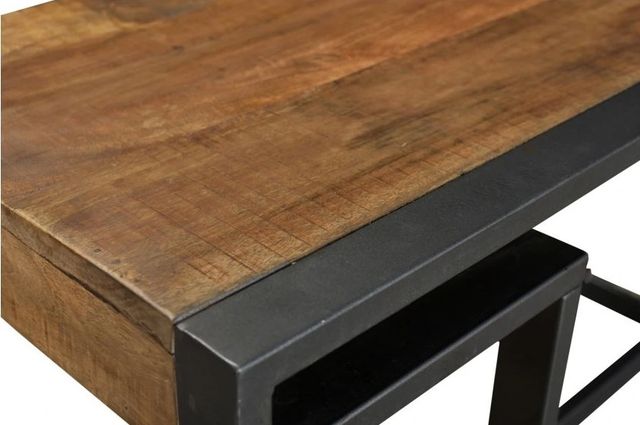 Moe's Home Collection Parliament Gun Metal Desk-2