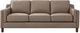 Aurora Furniture Bella Taupe Stationary Sofa-0