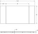 Amisco Customizable Lewis 72" Rectangular Extendable Table with 0.5" Taupe Glass Top and 2 Leaves-2