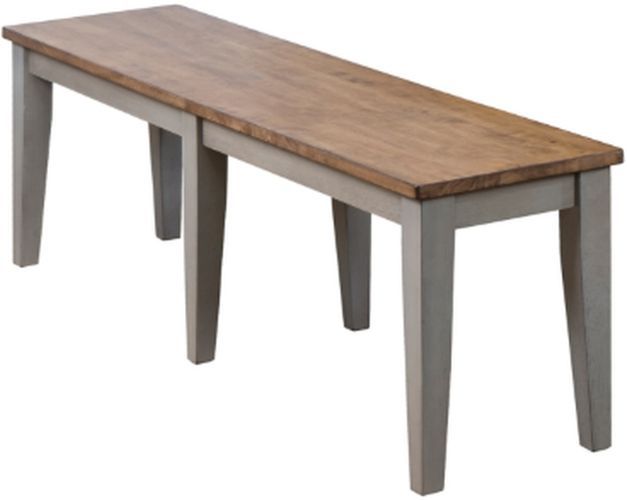 Winners Only® Barnwell Rustic Brown/Gray Dining Bench-0