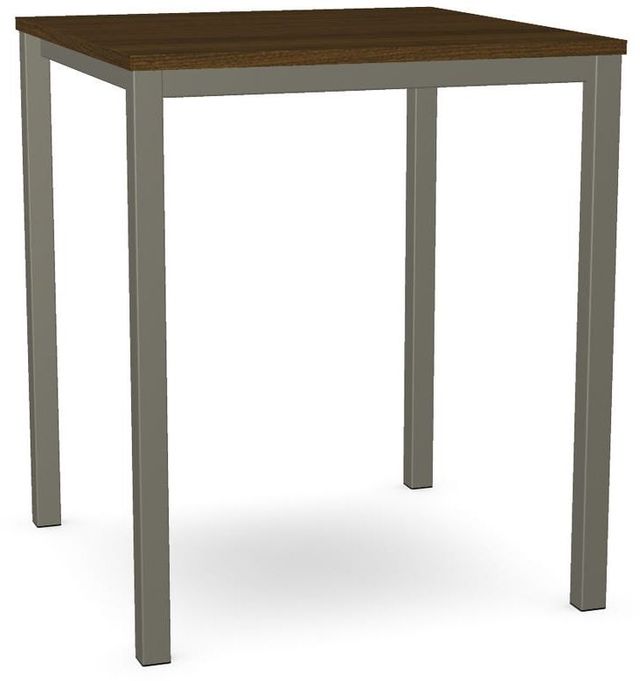 Amisco Customizable Carbon Walnut Veneer Bar Table-0