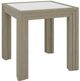 Riverside Furniture Wilde Glass Top Side Table with Dovetail Base-0