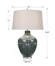 Uttermost® Zumpano Iridescent Gray Table Lamp-2